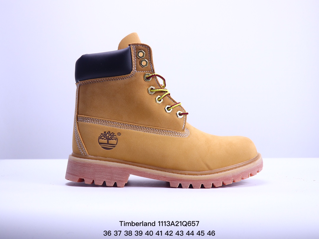 💰120 Timberland添柏岚靴子天伯伦高帮马丁靴踢不烂经典大黄靴 高帮靴 马丁靴 户外休闲潮流系列 搭配防臭防腐真皮乳胶鞋垫,给您完美的穿着体验,质量考究耐穿,专治不帅,高品质脚感一流! XM1113Q657