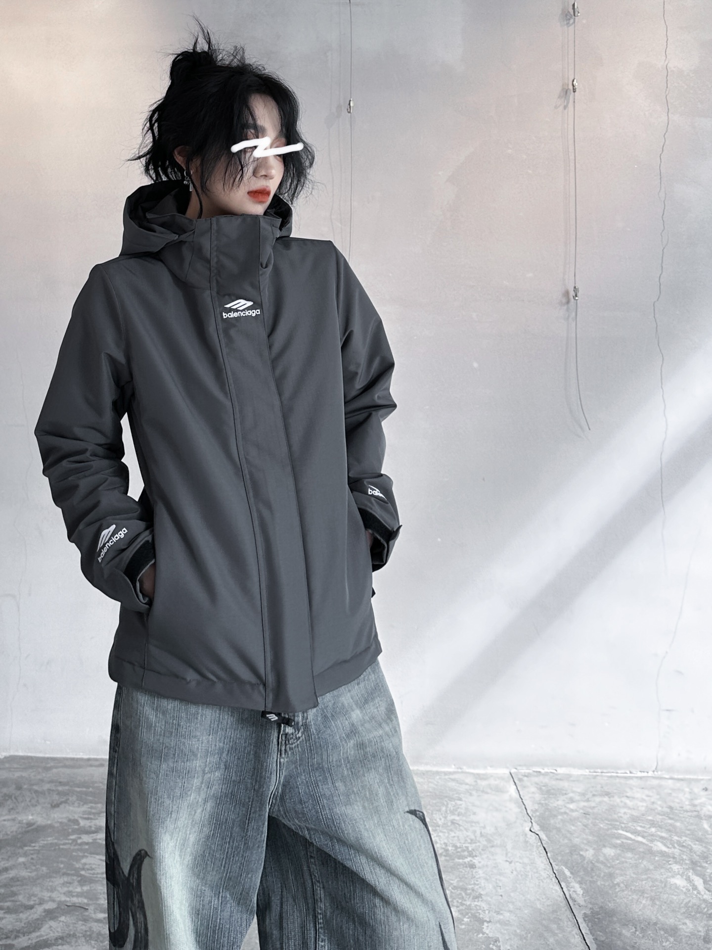 🌾NEW｜「skieear」3b sports🎿滑雪系列新款外套，进口暗纹肌理面部手感超棒，内胆夹棉保暖