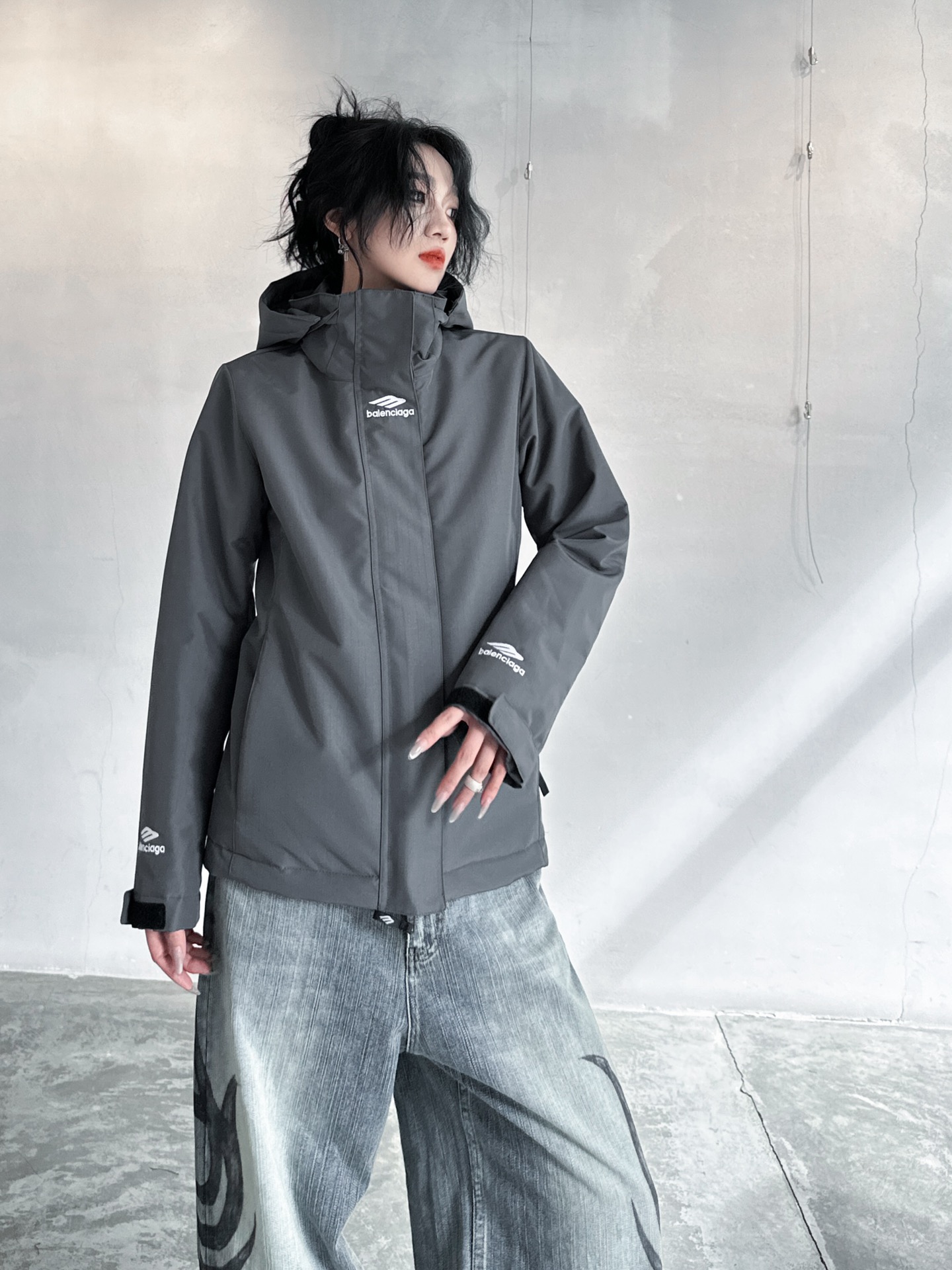 🌾NEW｜「skieear」3b sports🎿滑雪系列新款外套，进口暗纹肌理面部手感超棒，内胆夹棉保暖