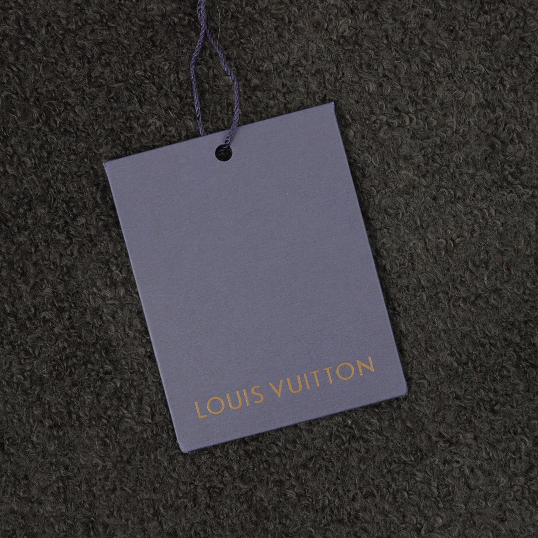 Louis Vuitton路易威登25SS 滑雪Logo嵌花毛衣