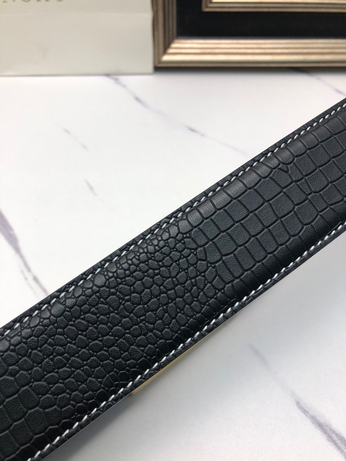 High-Quality Lynch Belt with Unique Symbol Decoration for Man with Single-Headed Calves - 图片 8