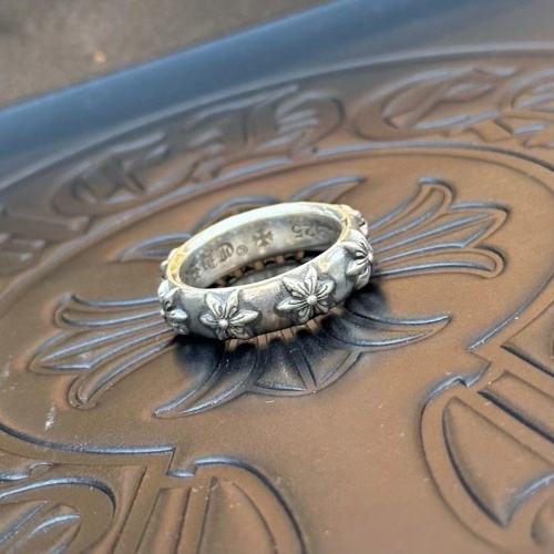 Chrome Hearts Six-Pointed Star Ring,Vintage Silver Style,Unisex Fashion 1 Chrome Hearts Six-Pointed Star Ring,Vintage Silver Style,Unisex Fashion