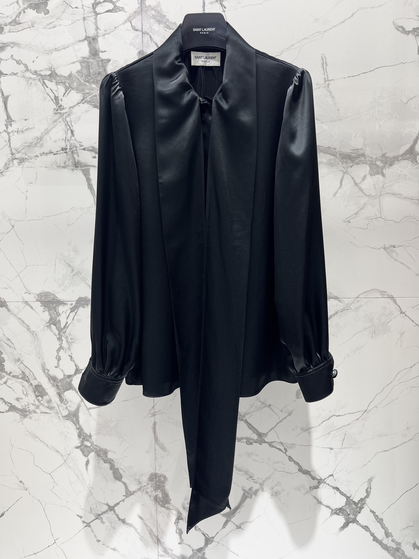 Yves Saint Laurent Flowing Ribbon Acetate Shirt - Elegant & Comfortable 3 i1731579146 8927 1