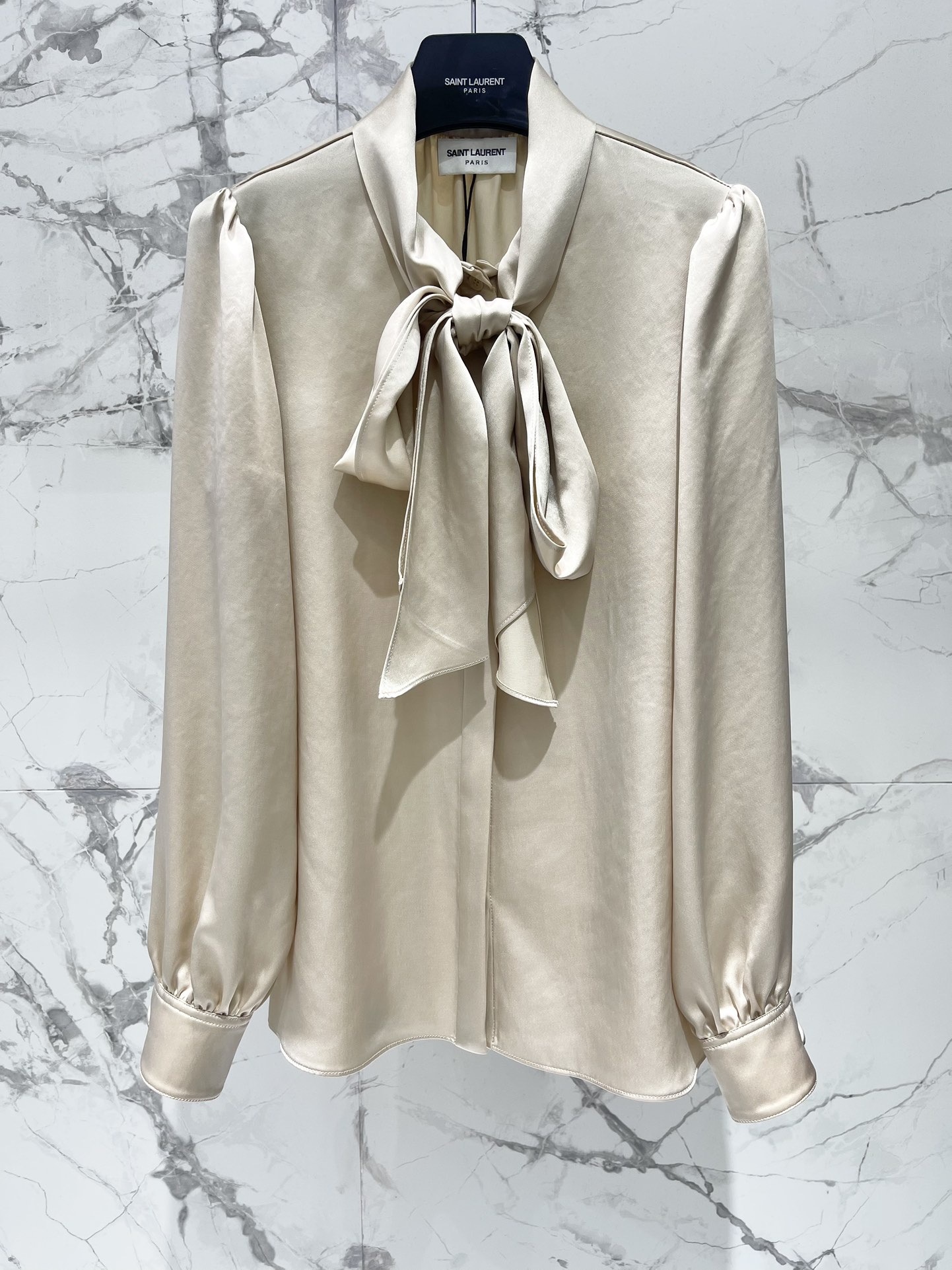 Yves Saint Laurent Flowy Acetate Blouse - Elegant & Comfortable 3 i1731580158 8992 1