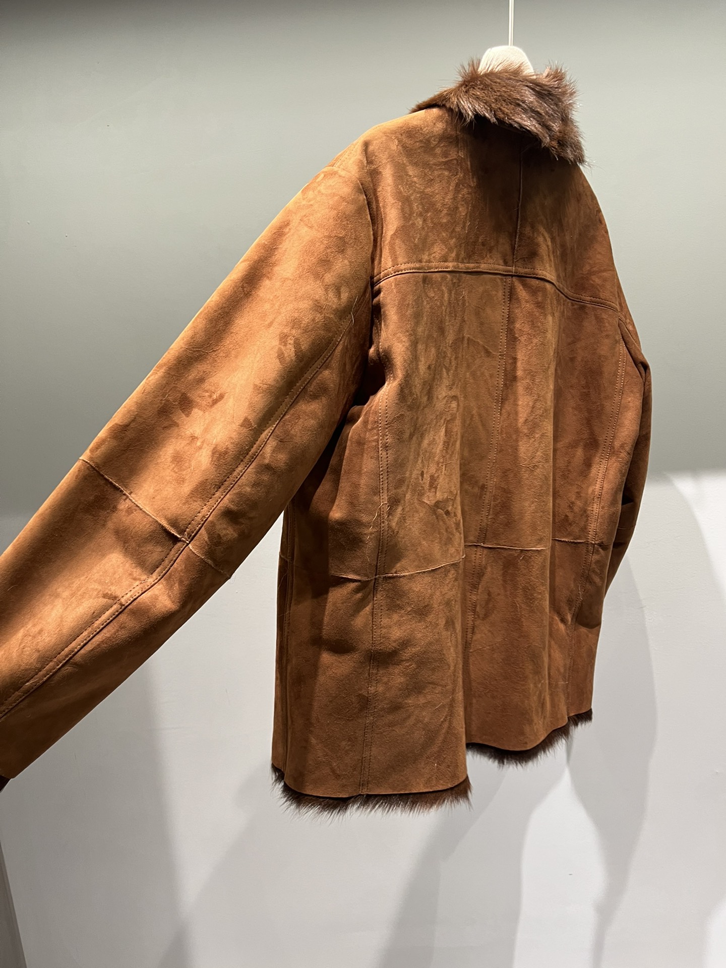 Women’s One-Size Cashmere Suit for Autumn and Winter Fashion. - 图片 6