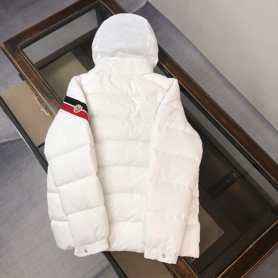 🆕❤️🆕蒙口 Moncler Solayan男士三色饰边短款羽绒夹克外套!最新官网同步有售!!白鸭绒填充