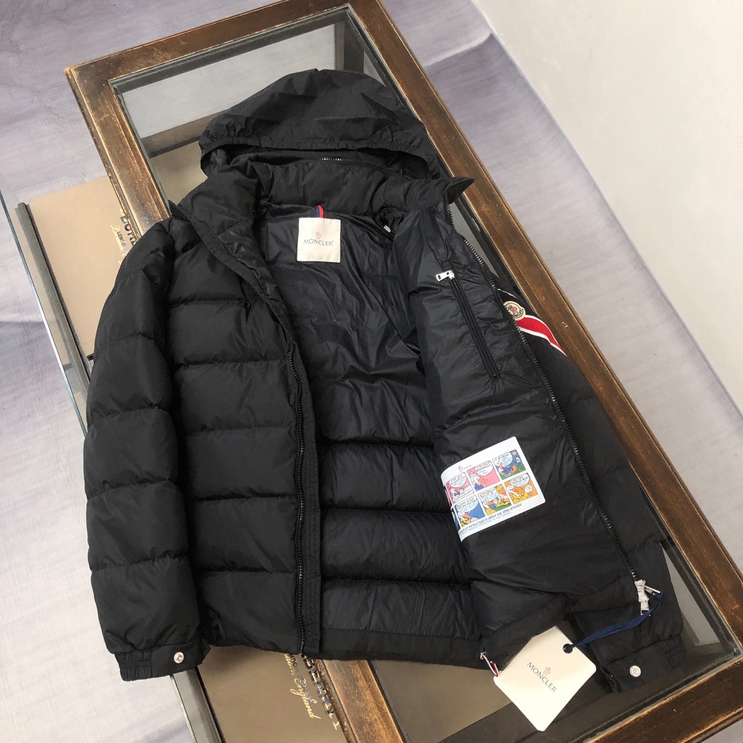 🆕🆕蒙口 Moncler Solayan男士三色饰边短款羽绒夹克外套!最新官网同步有售!!白鸭绒填充~最