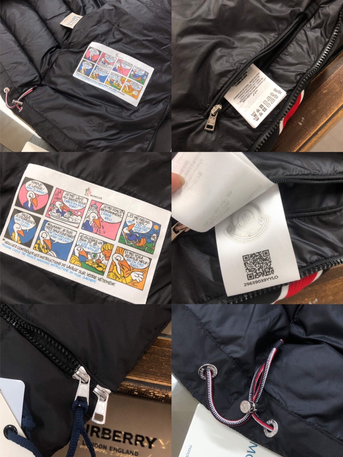 🆕🆕蒙口 Moncler Solayan男士三色饰边短款羽绒夹克外套!最新官网同步有售!!白鸭绒填充~最