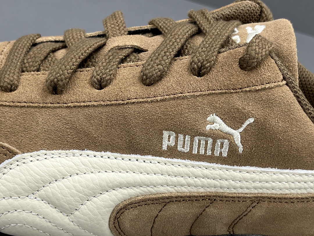 P
【纯原版 彪马】彪马Puma Speedcat OGWhite Red极速赛车系列低帮德训风拼接复古