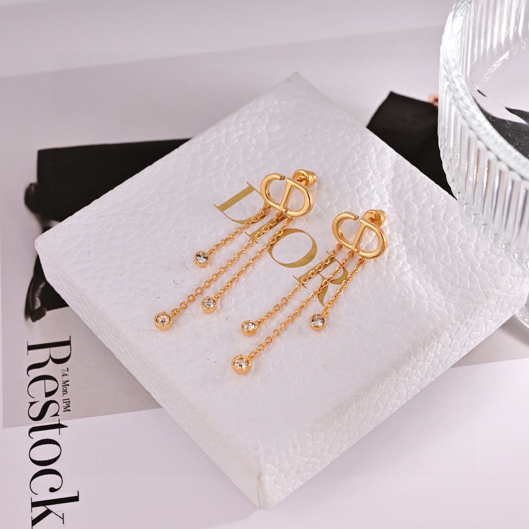 Dior luxury earrings