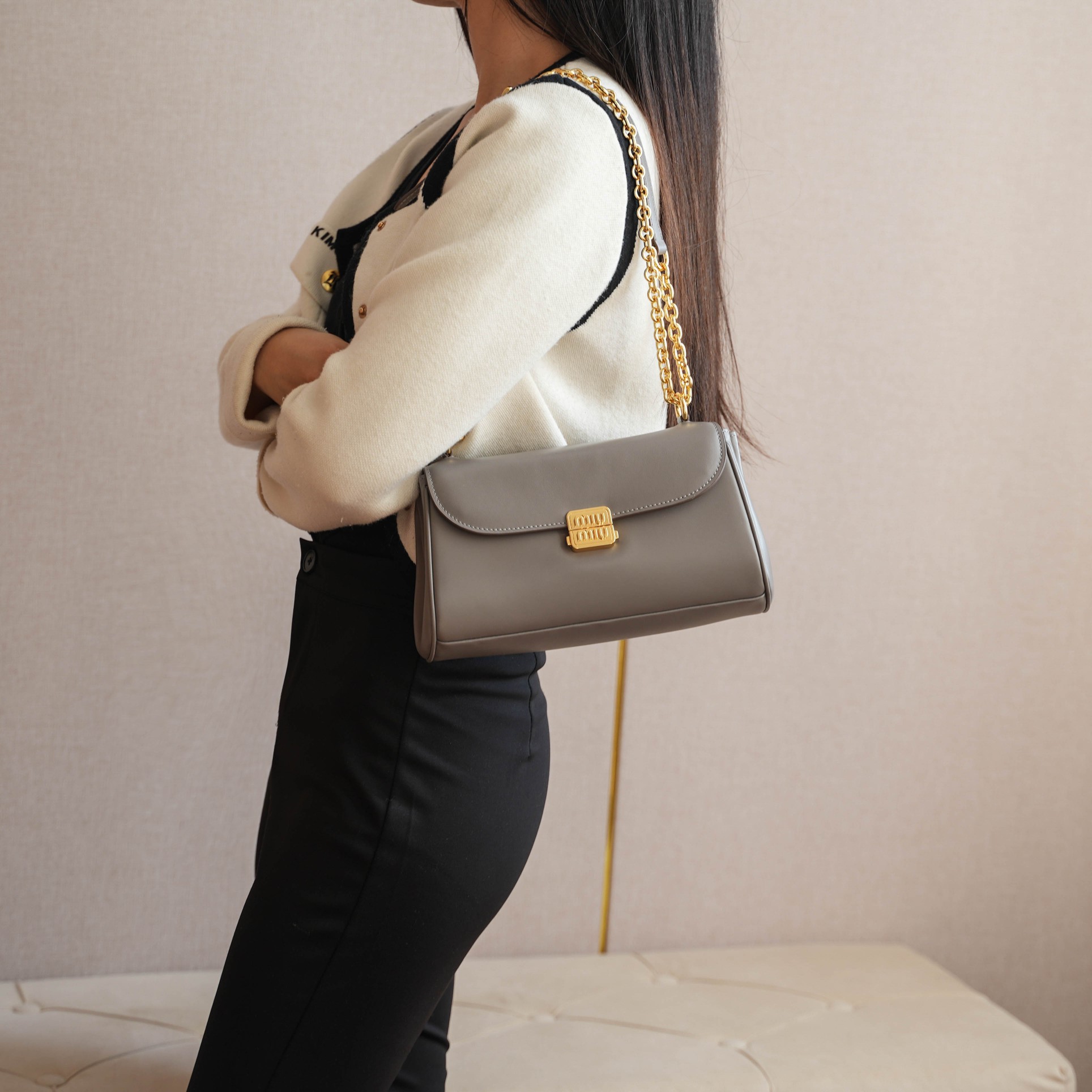 Miu Miu 5BD266 (gray)