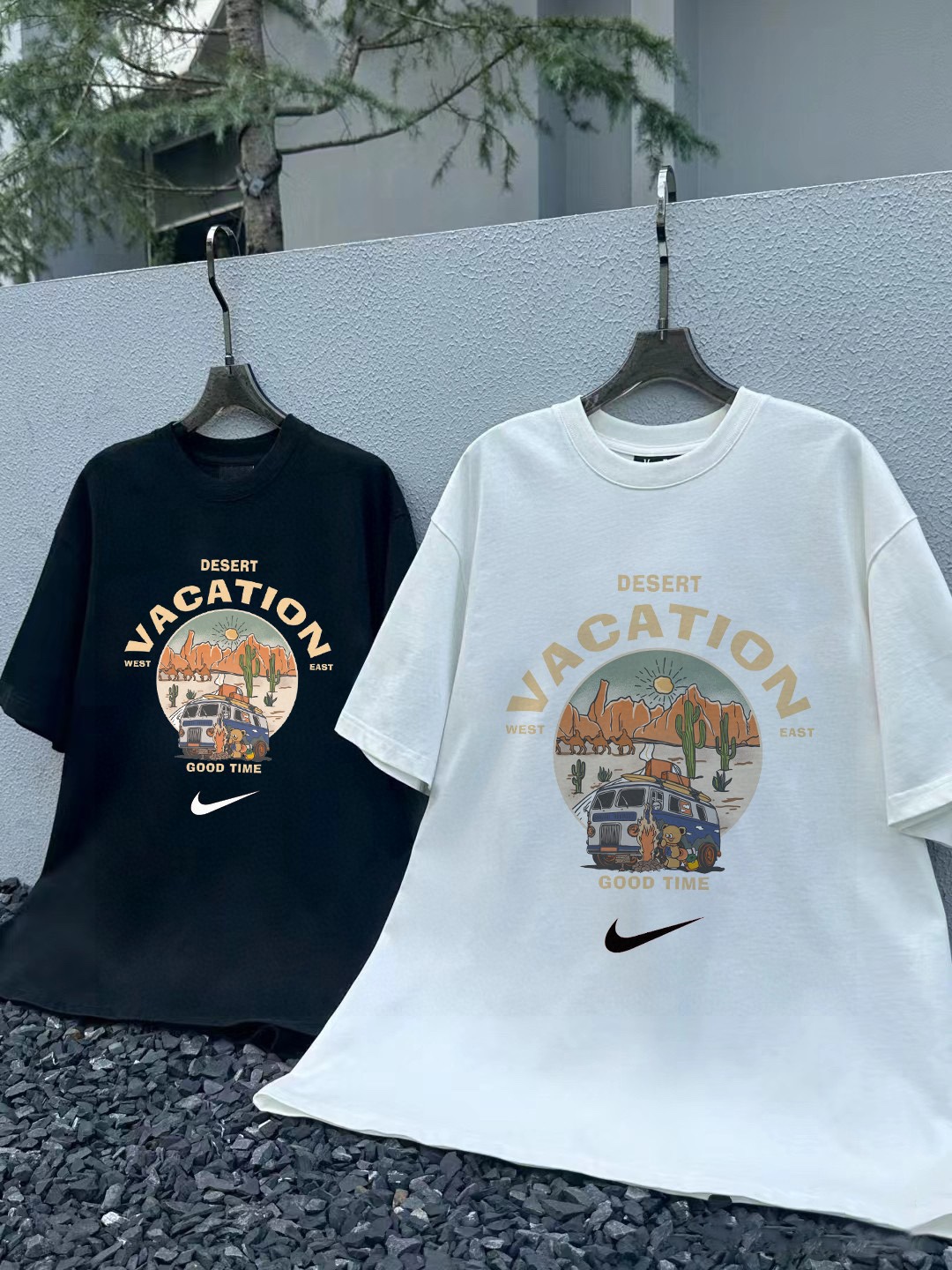Nike Spectacular T-shirt: Customizable, High-End Fabric, Unisex, Various Sizes & Colors - 图片 8