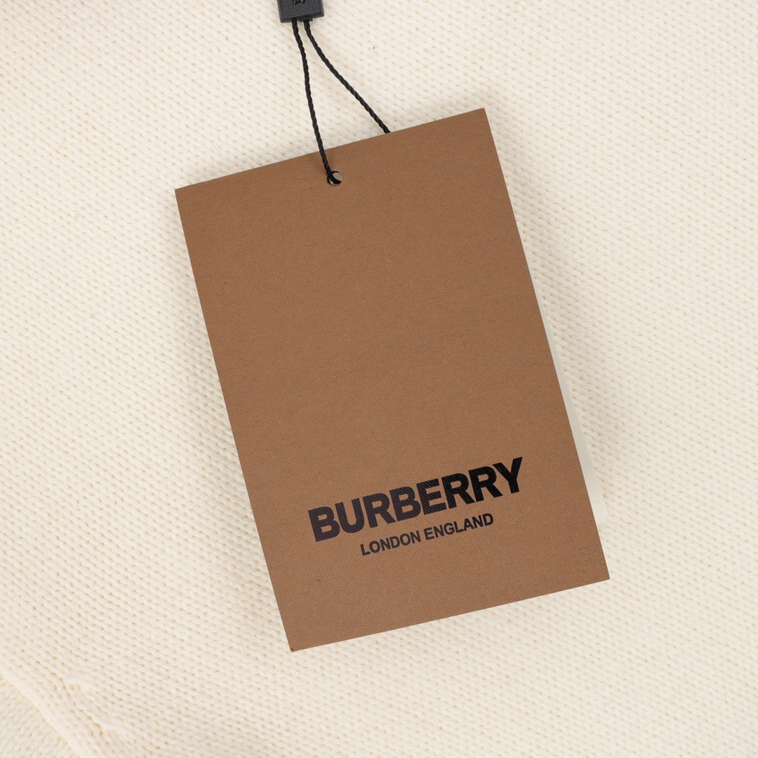 Burberry/巴宝莉 TB刺绣logo标识开衫毛衣 BBR秋冬全新的开衫系列