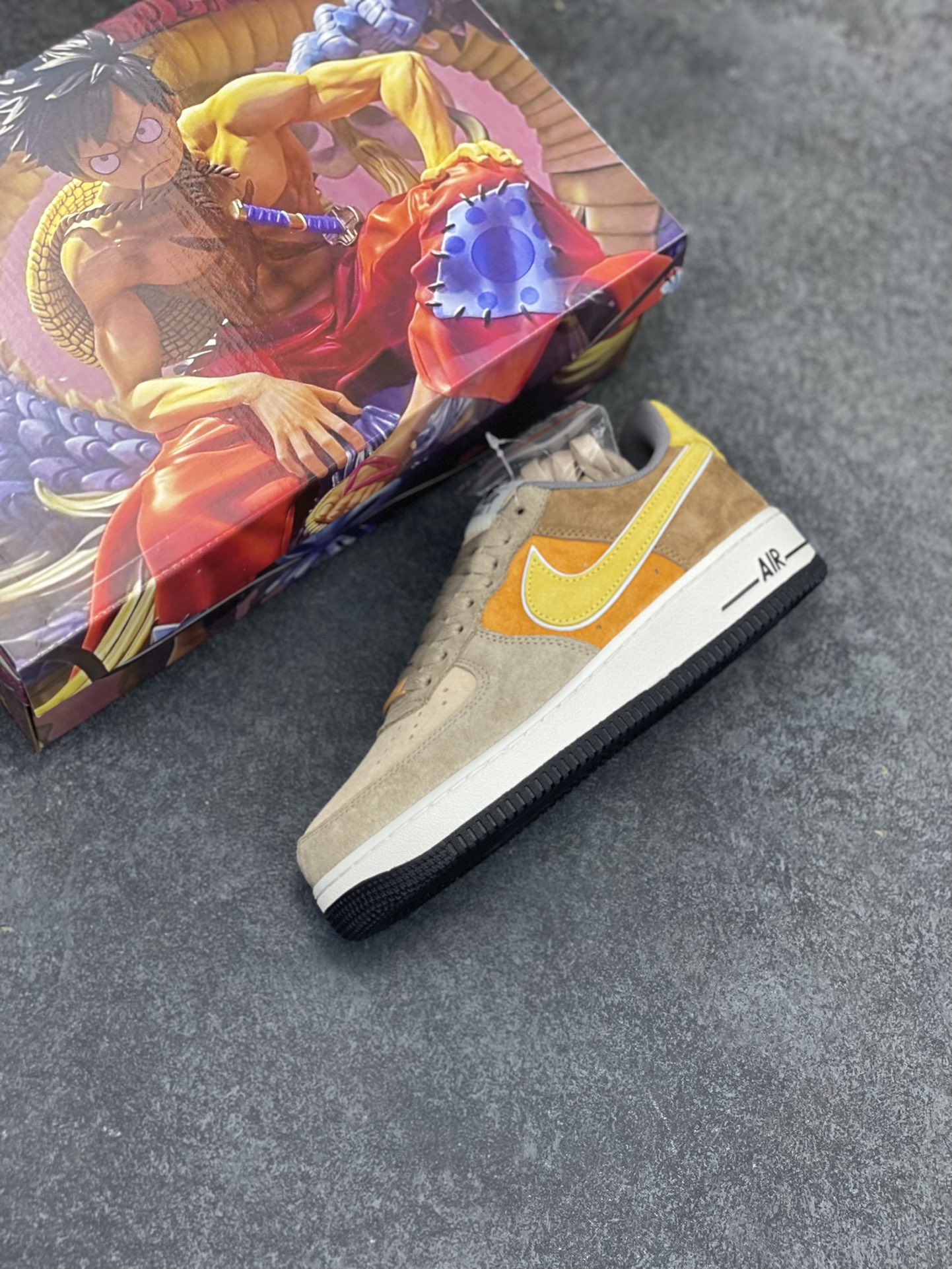 图片[7]-Nike Air Force 1 Low ’07 米黄棕 麂皮空军一号低帮休闲板鞋 原厂麂皮 原楦原纸板 纯正版型 正品NFC感应芯片 高清洁度 内置全掌气垫 货号：LF8989-555 尺码：36 36.5 37.5 38 38.5 39 40 40.5 41 42 42.5 43 44 44.5 45-选品中心