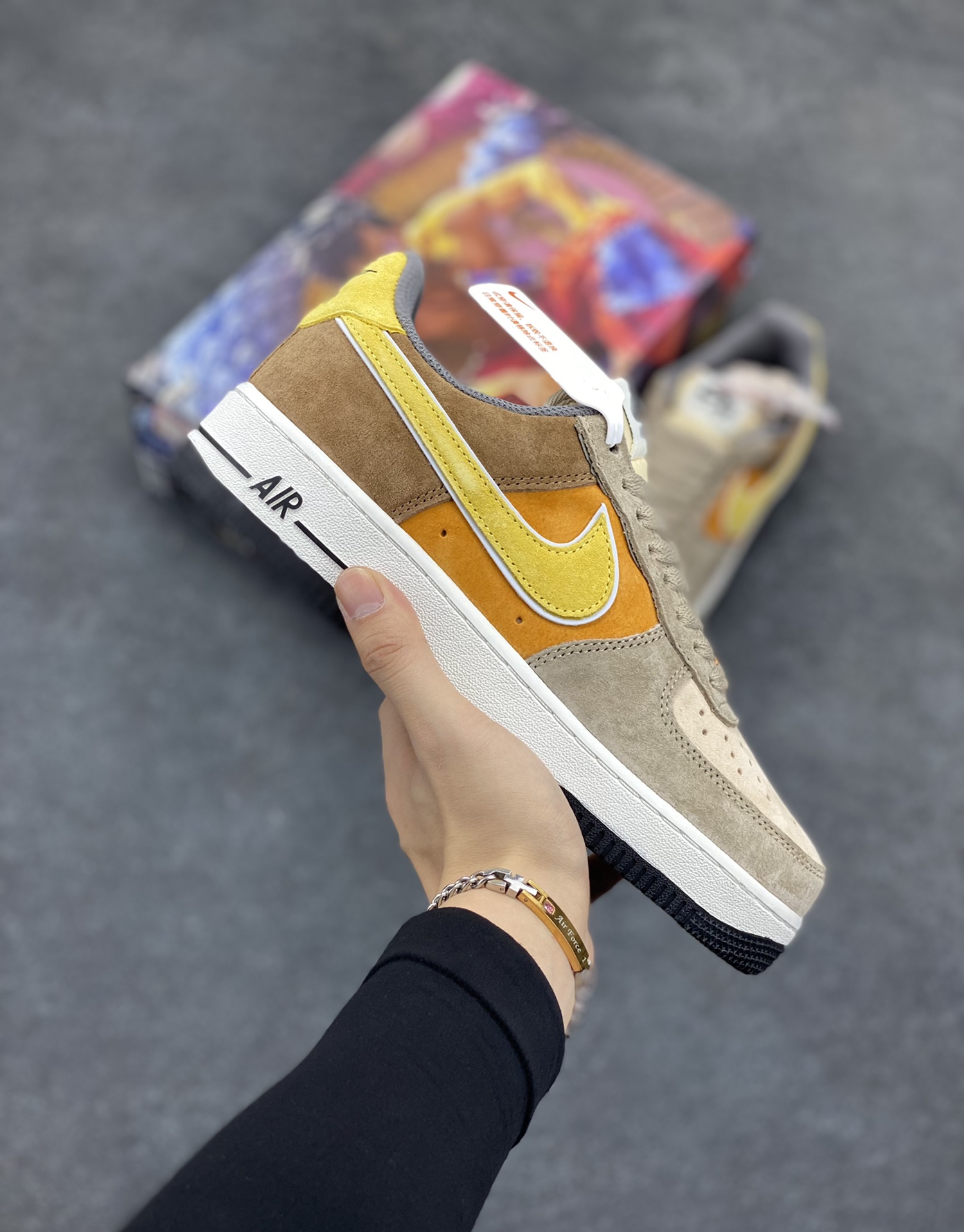 Nike Air Force 1 Low ’07 米黄棕 麂皮空军一号低帮休闲板鞋 原厂麂皮 原楦原纸板 纯正版型 正品NFC感应芯片 高清洁度 内置全掌气垫 货号:LF8989-555 尺码:36 36.5 37.5 38 38.5 39 40 40.5 41 42 42.5 43 44 44.5 45-选品中心