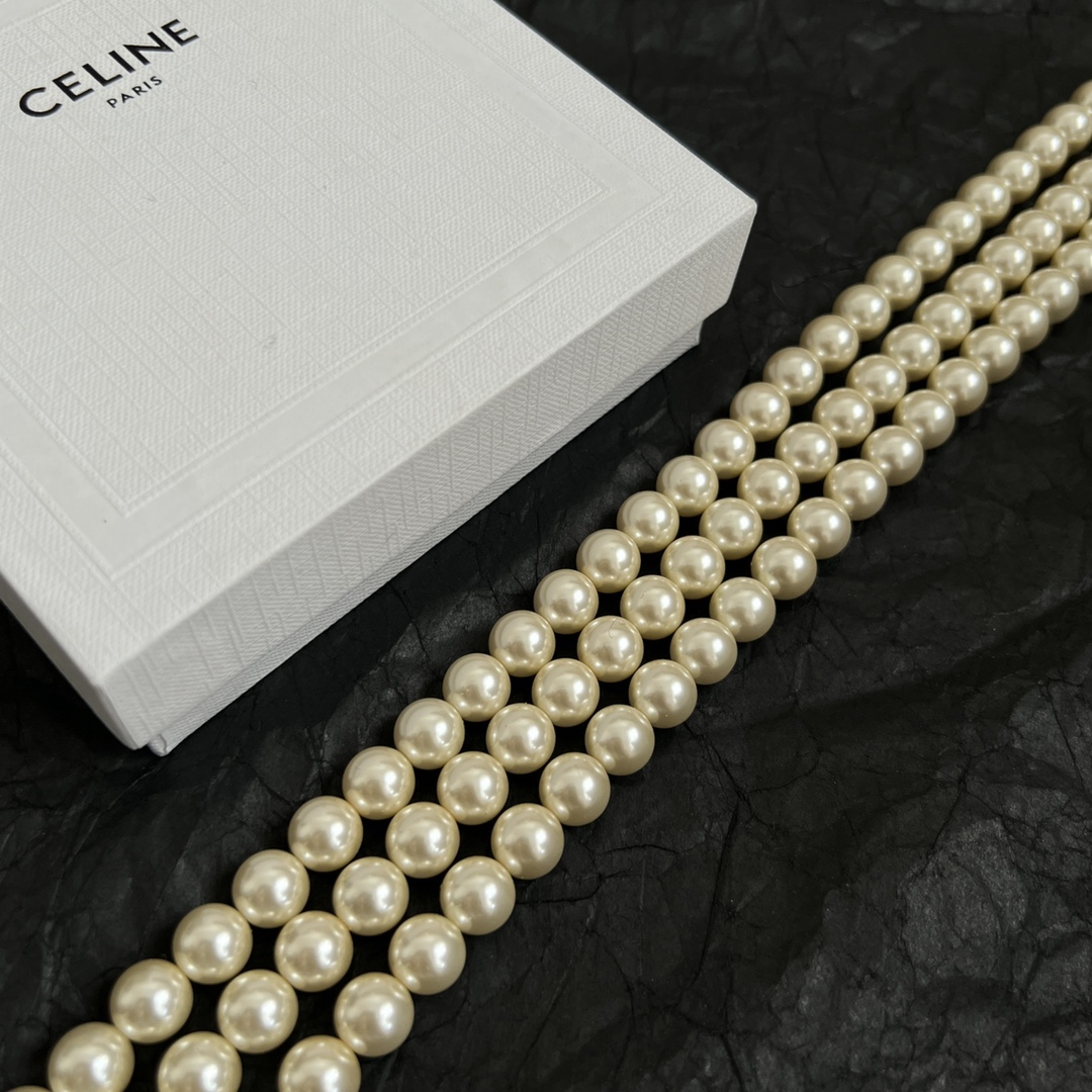 Celine 赛琳 项链 一直是简约时尚界的标杆大胆的设计 百看不厌▪️搭配起来更Fashion 7