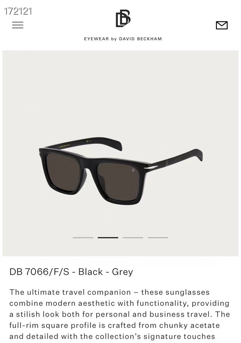 ️DAVIDBECKHA*MODELDB7066/F/SSIZE53口21-145