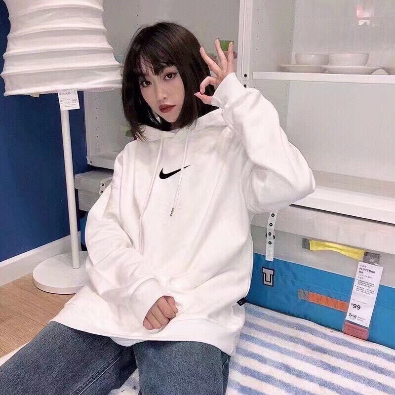 Nike 420g Baby Fluffy Couple’s Hoodie: Simple Fashion with Unique Design - 图片 5