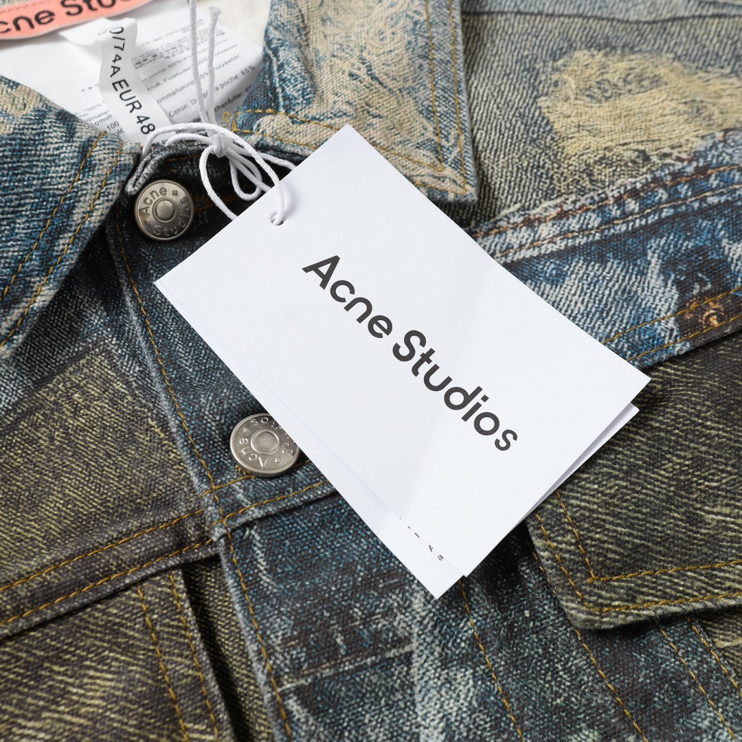 New 3D Printed Cowboy Jacket by Acne Studios with High-profile Version. Sizes S-XL. - 图片 6