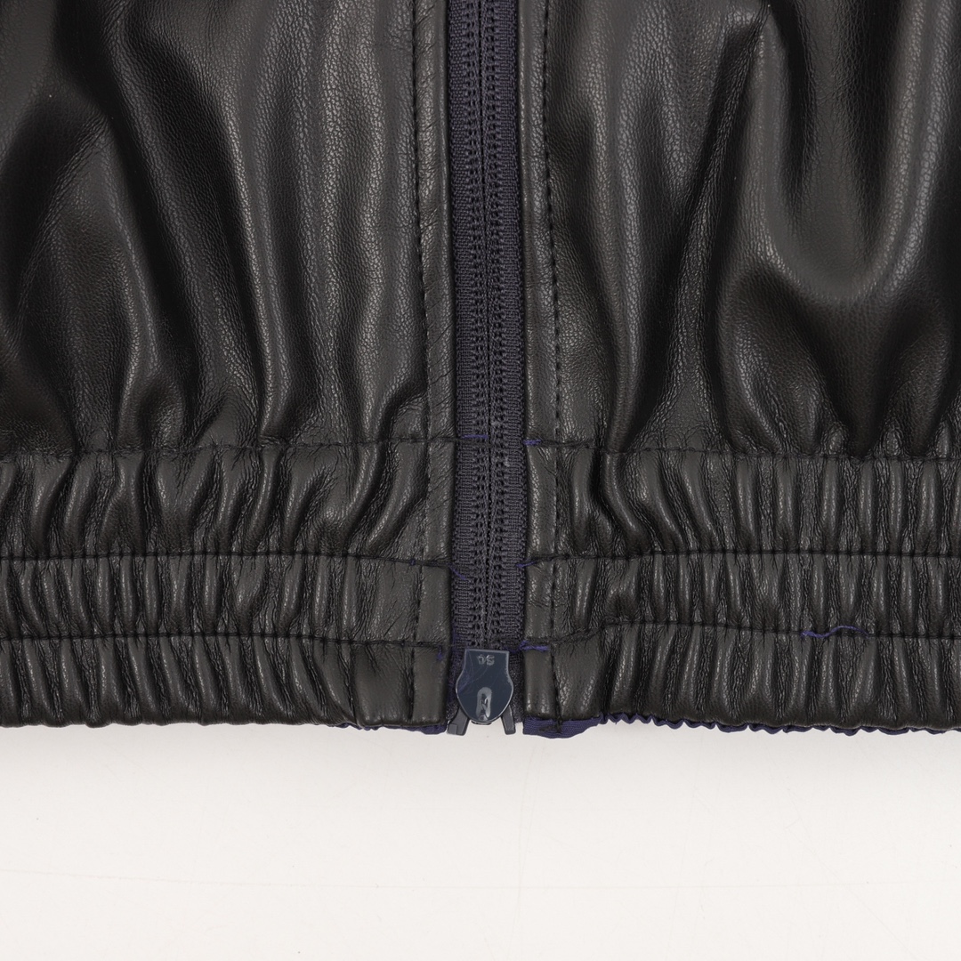 balenciaga巴黎世家 秀款loop sports icon刺绣双面皮夹克