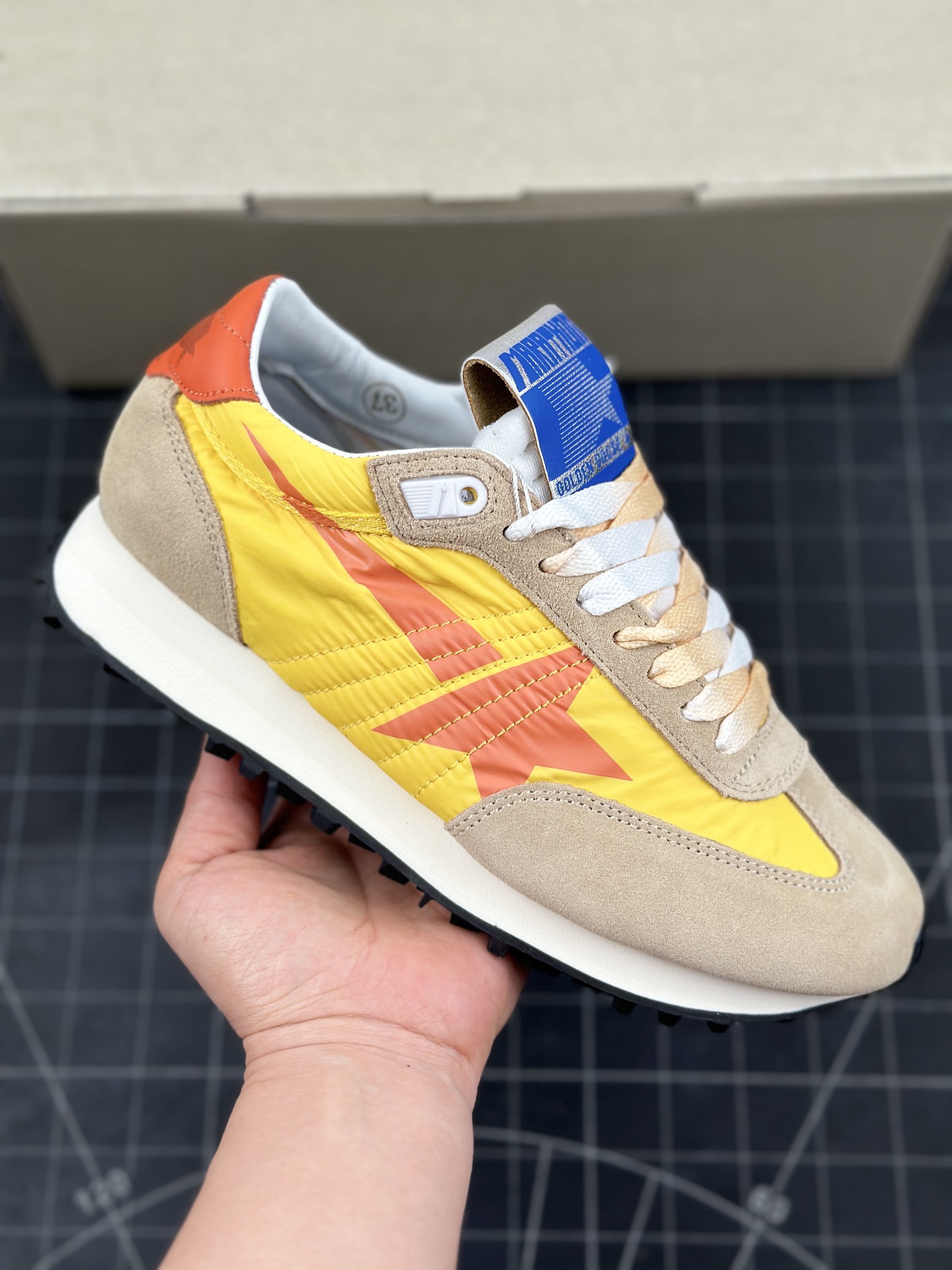 Núcleo local privado GGDB Marathon Golden Goose Serie de maratón del mismo estilo de William Chan zapatillas conjuntas …