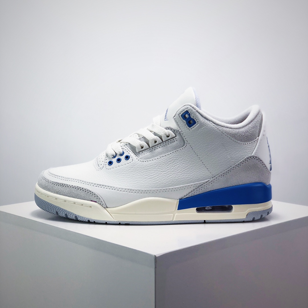 💰280
 Air Jordan 3 Retro "Lucky Shorts" AJ3 乔丹3代幸运短裤 北卡蓝 
货号：CT8532-101 
尺码：36 36.5 37.5 38 38.5 39 40 40.5 41 42 42.5 43 44 44.5 45 46 47.5