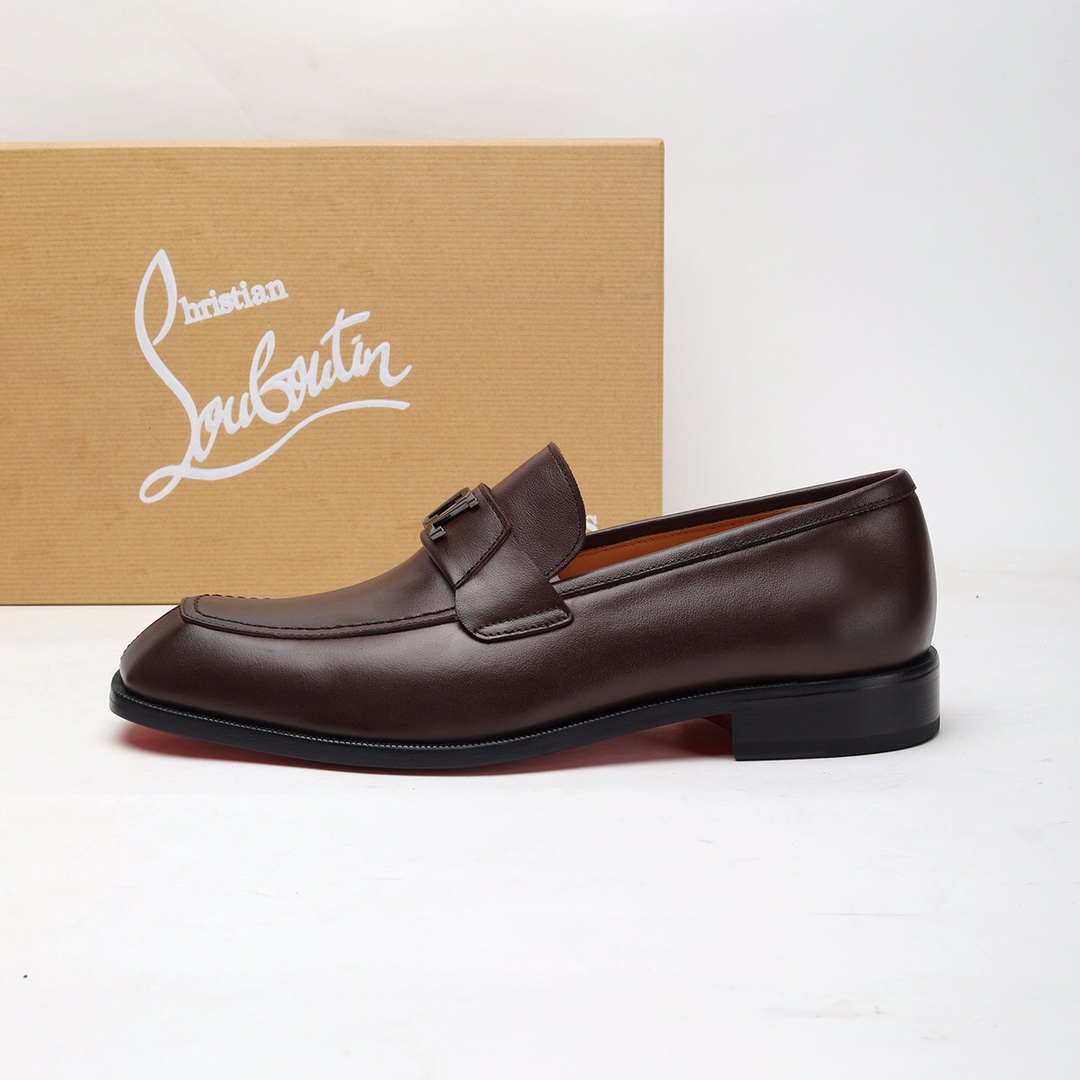 Christian Louboutin Style Leather Men's Shoes Men's Shoes Men's Shoes detail image 5 from source 782733