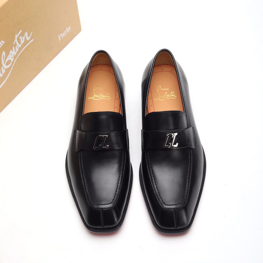 Christian Louboutin（cl男） Style Leather Men's Shoes Lookbook Reference image 1