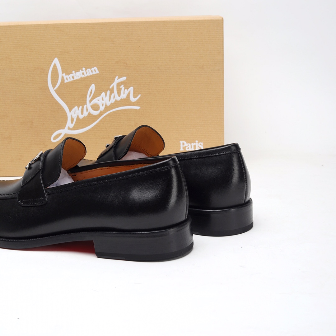 Christian Louboutin Style Leather Men's Shoes Men's Shoes Men's Shoes detail image 7 from source 782750