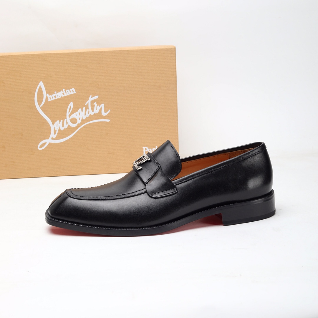 Christian Louboutin Style Leather Men's Shoes Men's Shoes Men's Shoes detail image 5 from source 782750