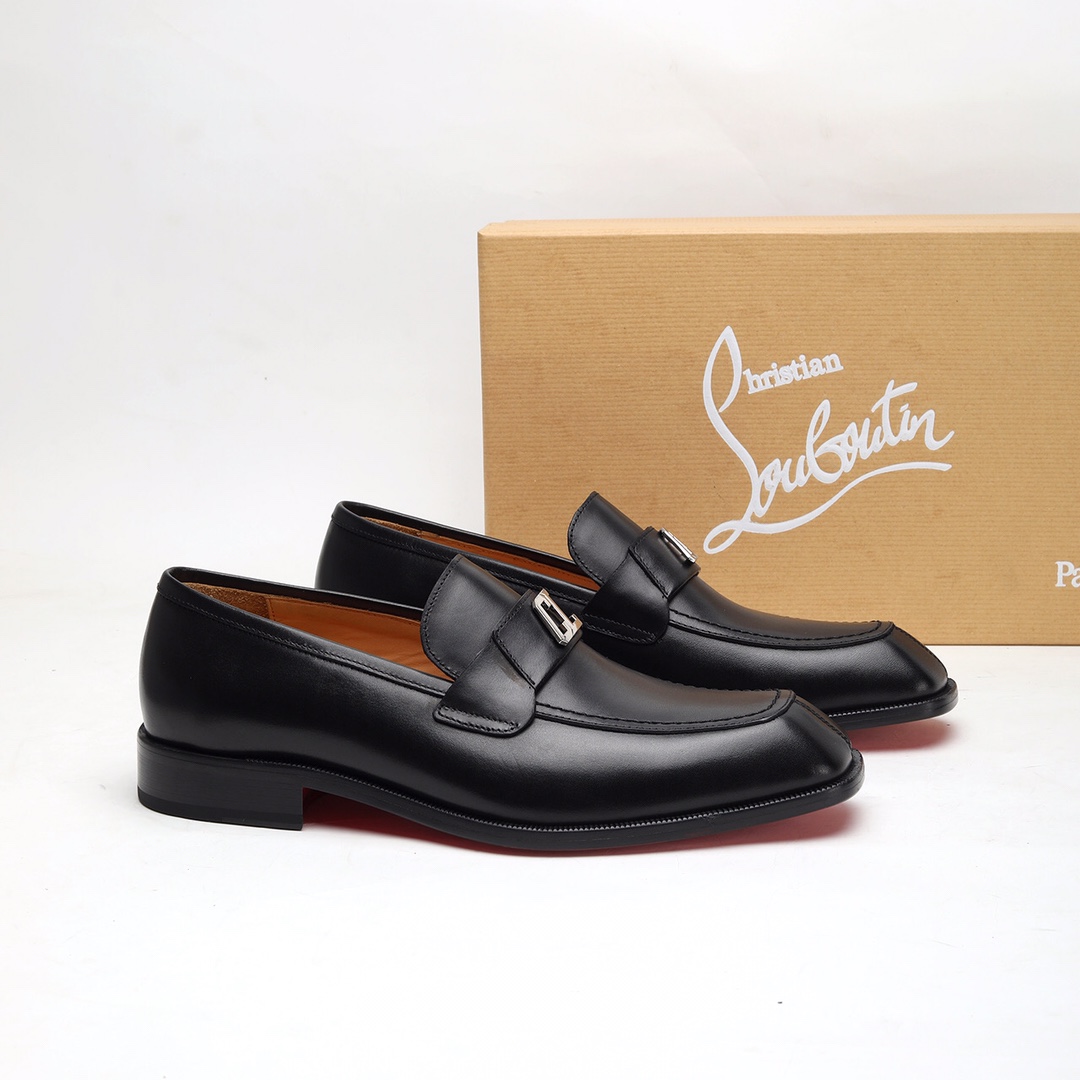 Christian Louboutin（cl男） Style Leather Men's Shoes Lookbook Reference image 2