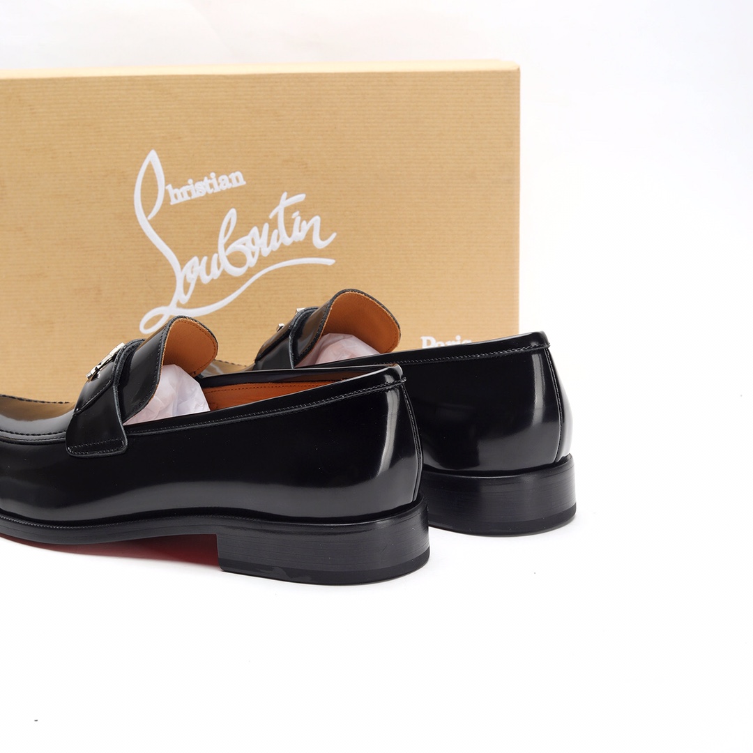 Christian Louboutin Style Leather Men's Shoes Men's Shoes Men's Shoes detail image 7 from source 782747