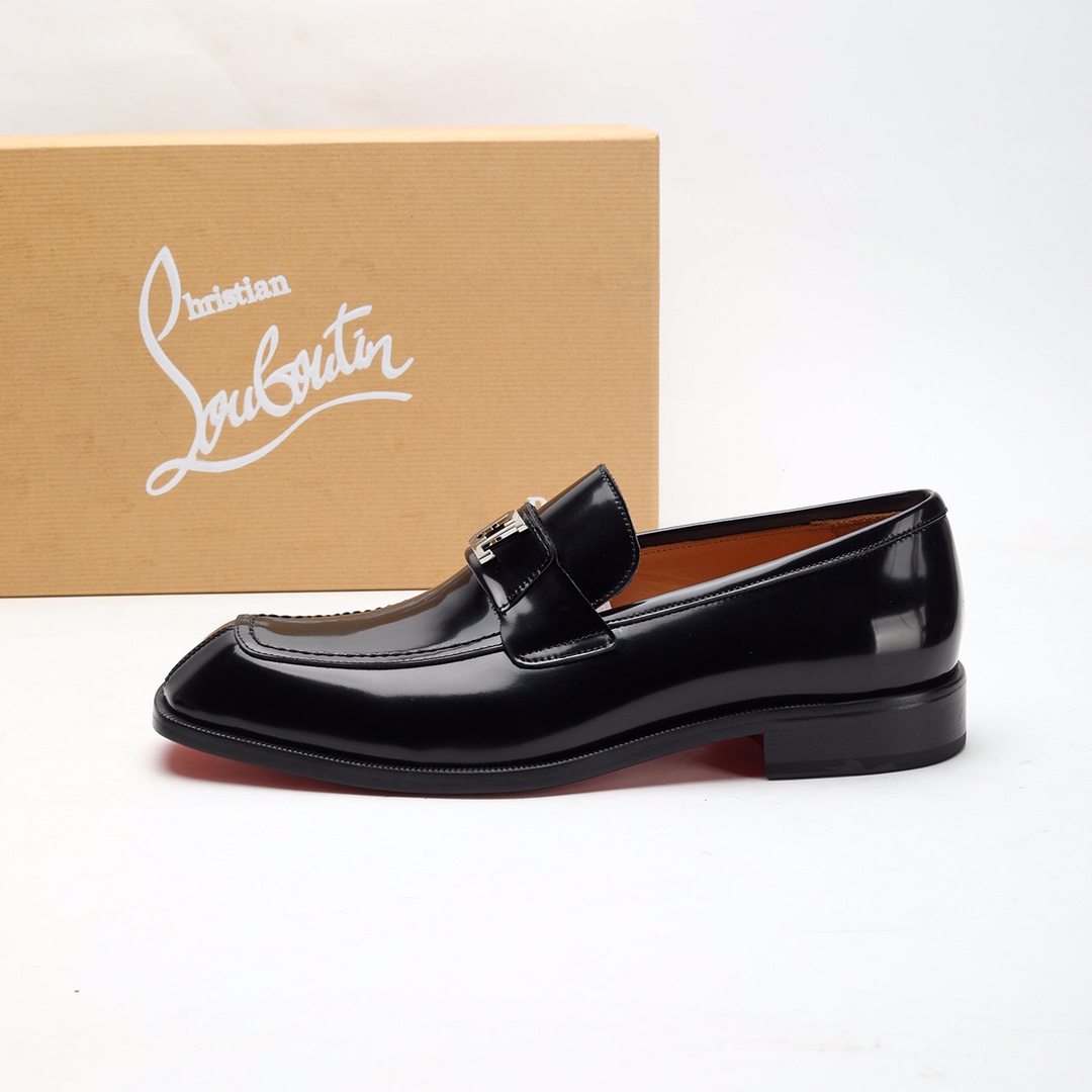 Christian Louboutin Style Leather Men's Shoes Men's Shoes Men's Shoes detail image 5 from source 782747