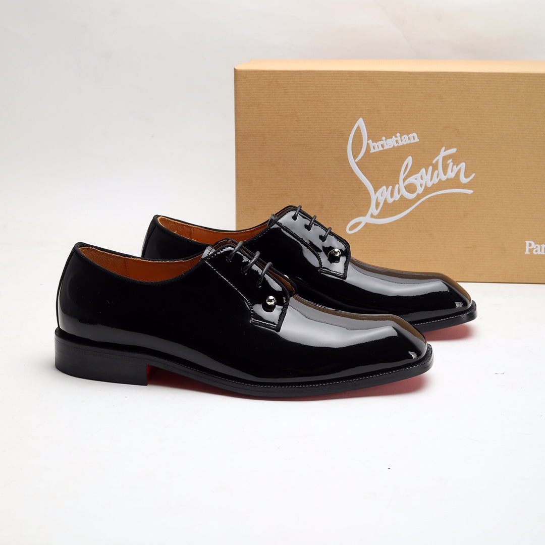 Christian Louboutin（cl男） Style Leather Men's Shoes Lookbook Reference image 2