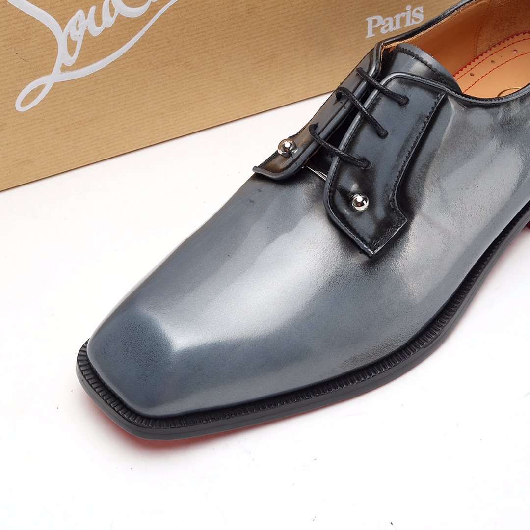 Christian Louboutin Style Leather Men's Shoes Men's Shoes Men's Shoes detail image 6 from source 782743