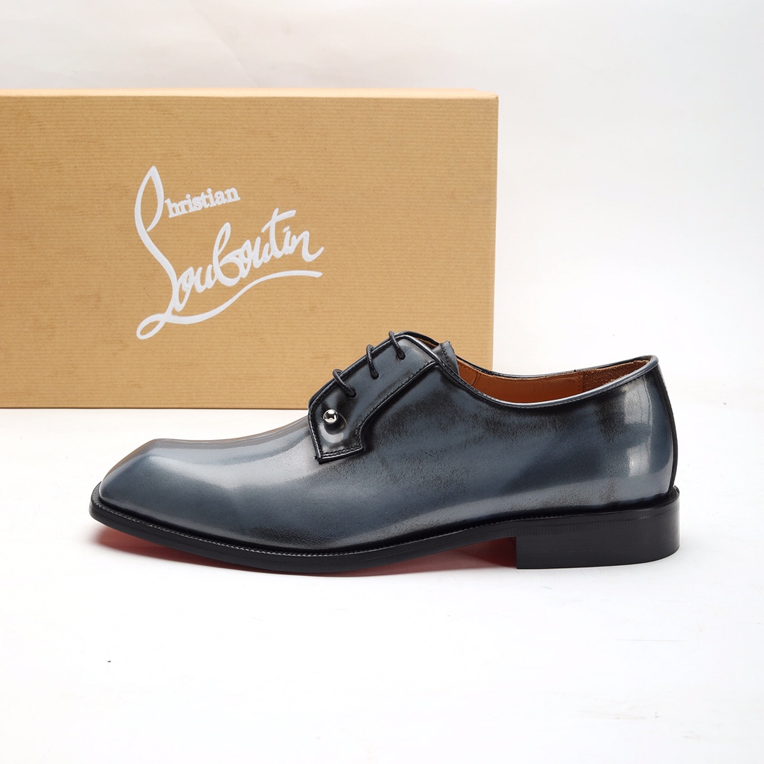Christian Louboutin Style Leather Men's Shoes Men's Shoes Men's Shoes detail image 5 from source 782743