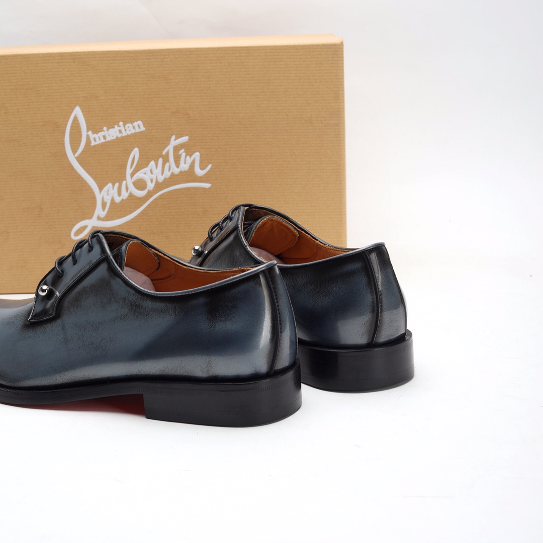 Christian Louboutin Style Leather Men's Shoes Men's Shoes Men's Shoes detail image 7 from source 782743