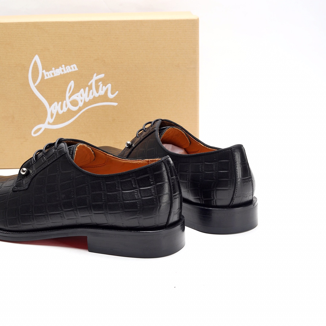 Christian Louboutin Style Leather Men's Shoes Men's Shoes Men's Shoes detail image 7 from source 782740