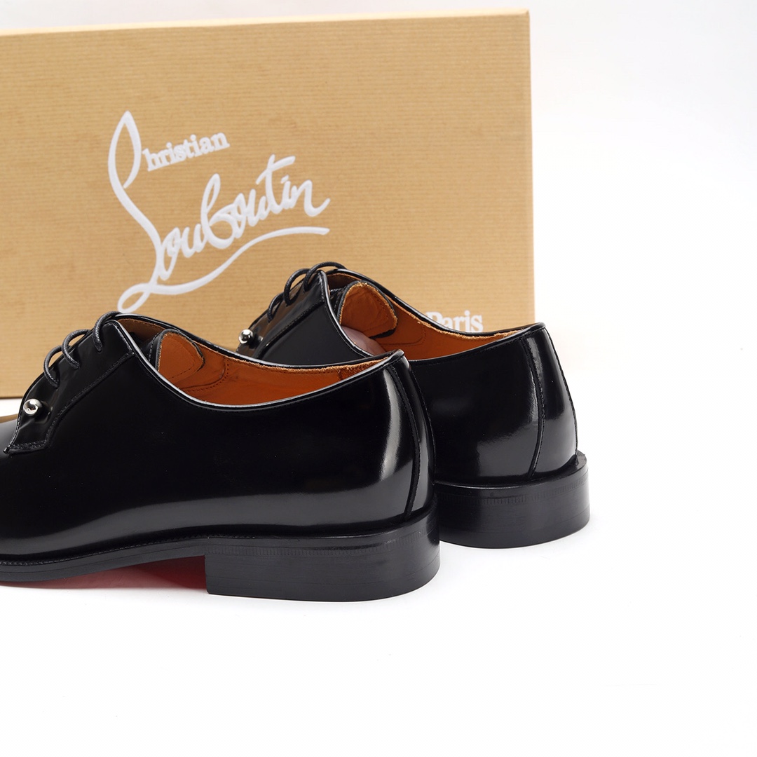 Christian Louboutin Style Leather Men's Shoes Men's Shoes Men's Shoes detail image 7 from source 782741