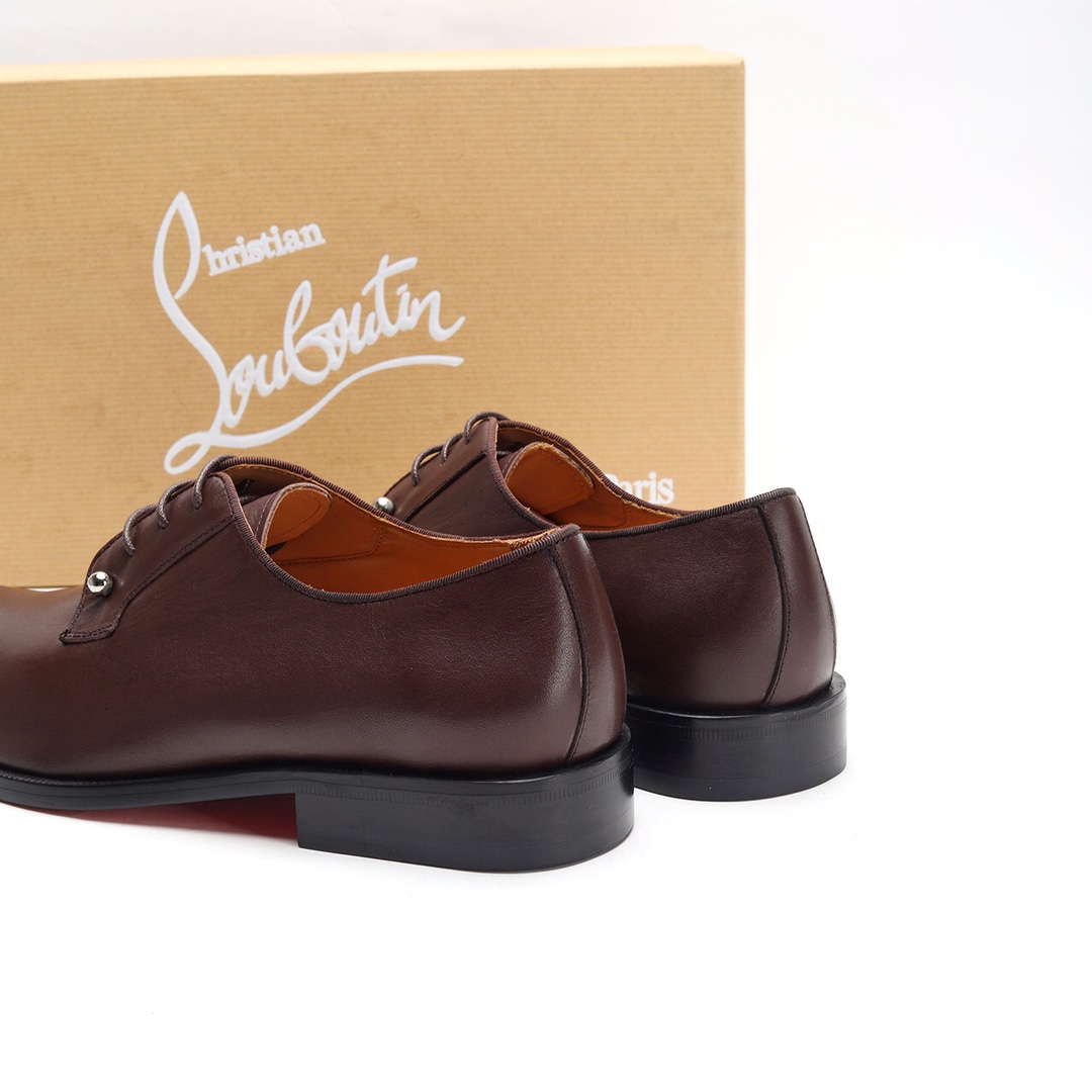 Christian Louboutin Style Leather Men's Shoes Men's Shoes Men's Shoes detail image 7 from source 782739