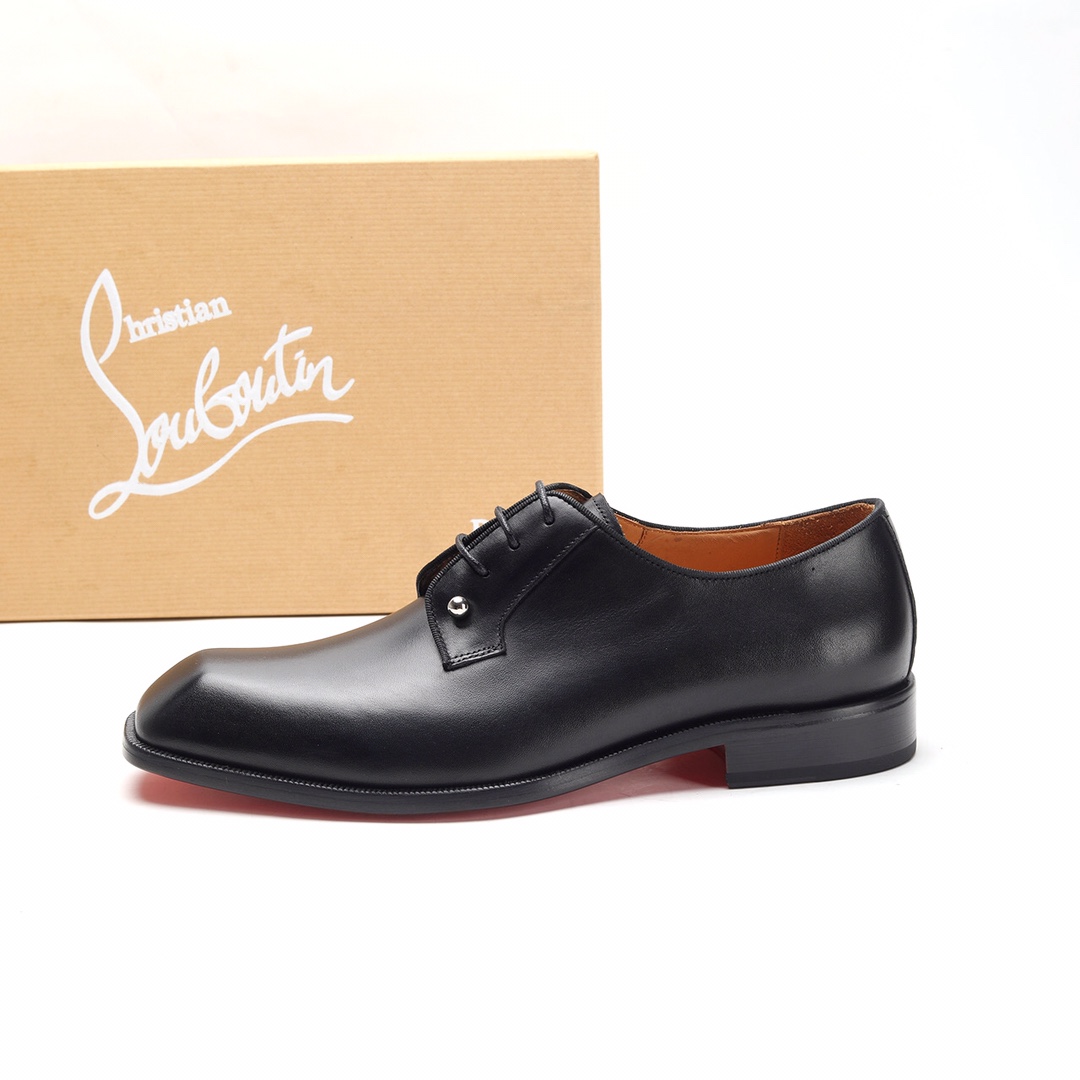 Christian Louboutin Style Leather Men's Shoes Men's Shoes Men's Shoes detail image 5 from source 782736