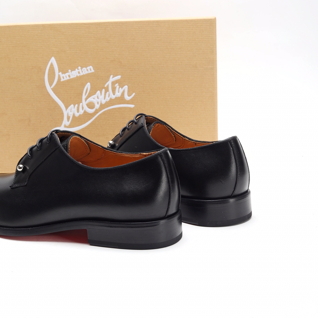 Christian Louboutin Style Leather Men's Shoes Men's Shoes Men's Shoes detail image 7 from source 782736