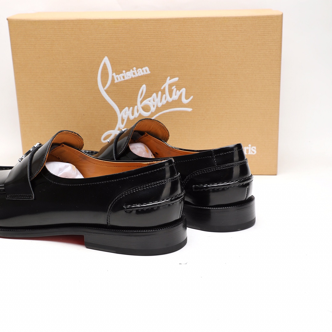 Christian Louboutin Style Leather Men's Shoes Men's Shoes Men's Shoes detail image 7 from source 782738