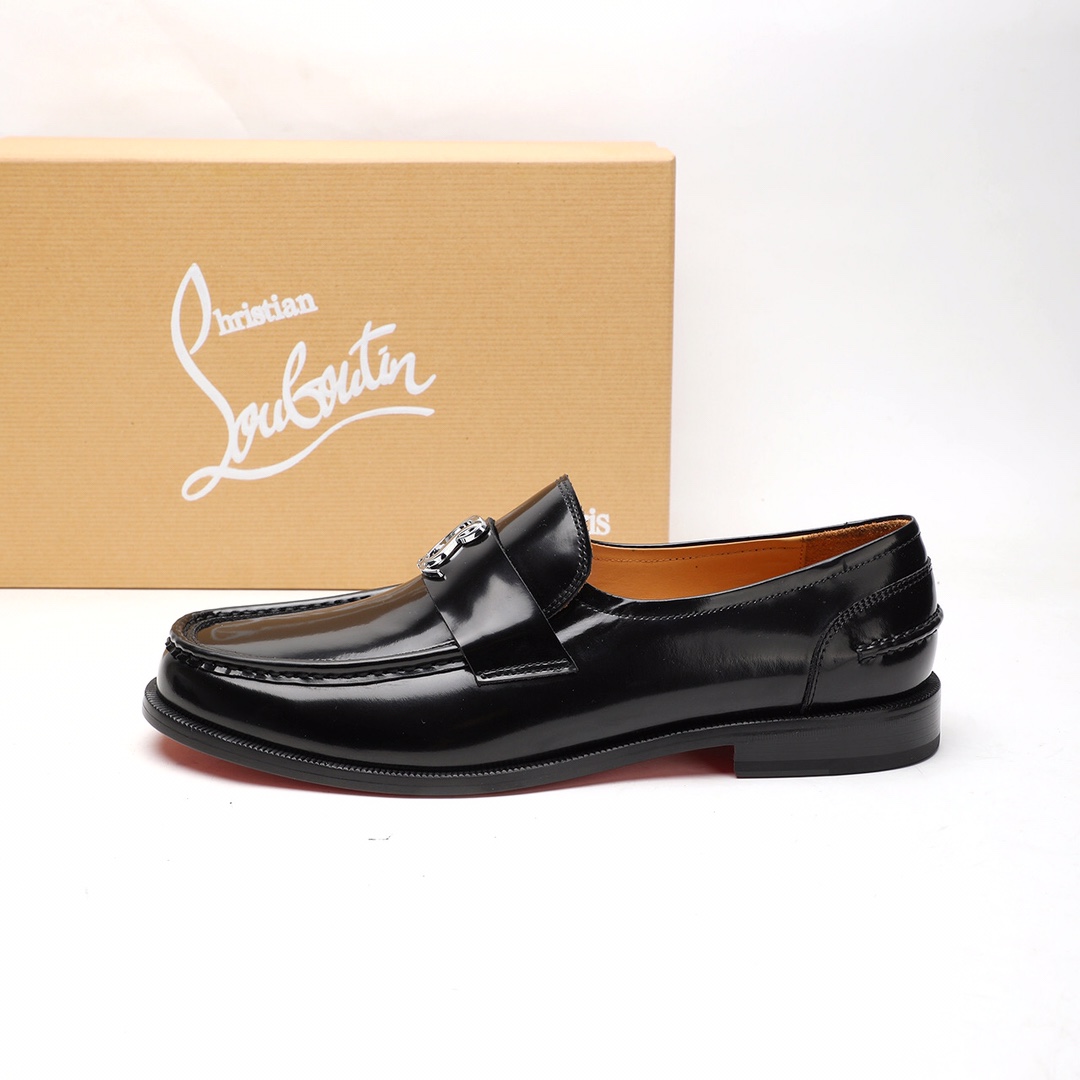 Christian Louboutin Style Leather Men's Shoes Men's Shoes Men's Shoes detail image 5 from source 782738