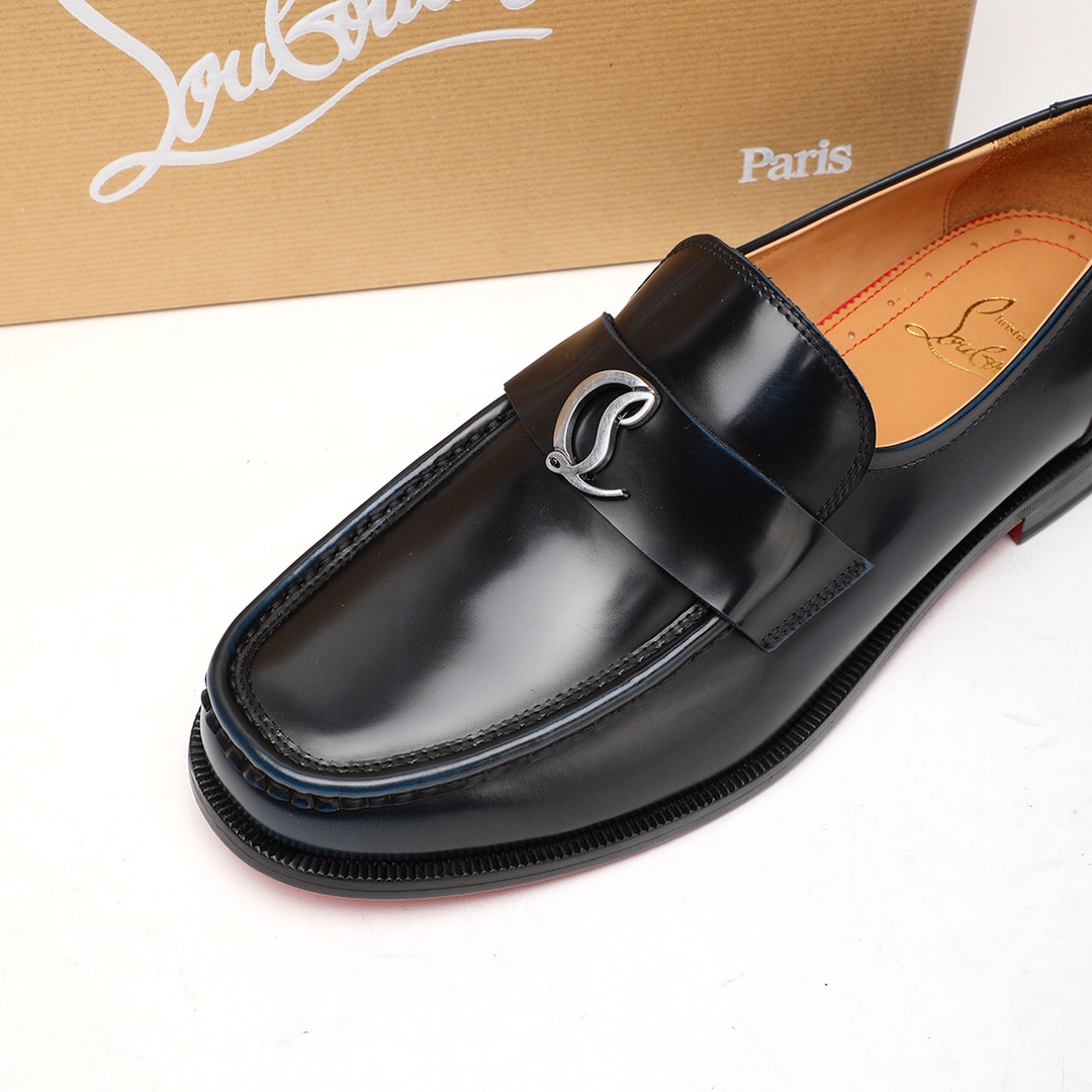 Christian Louboutin Style Leather Men's Shoes Men's Shoes Men's Shoes detail image 6 from source 782737