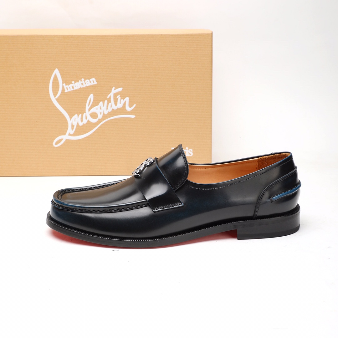 Christian Louboutin Style Leather Men's Shoes Men's Shoes Men's Shoes detail image 5 from source 782737