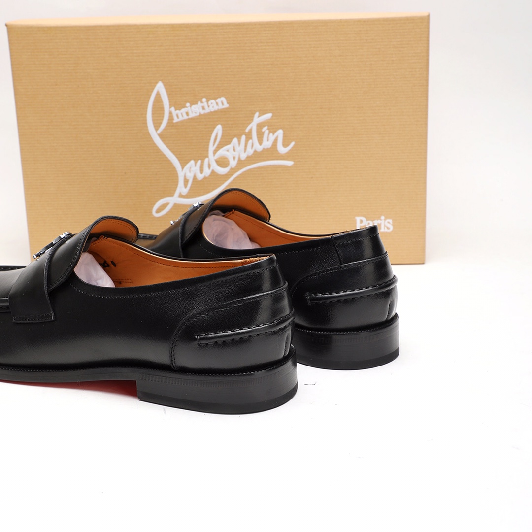 Christian Louboutin Style Leather Men's Shoes Men's Shoes Men's Shoes detail image 7 from source 782734