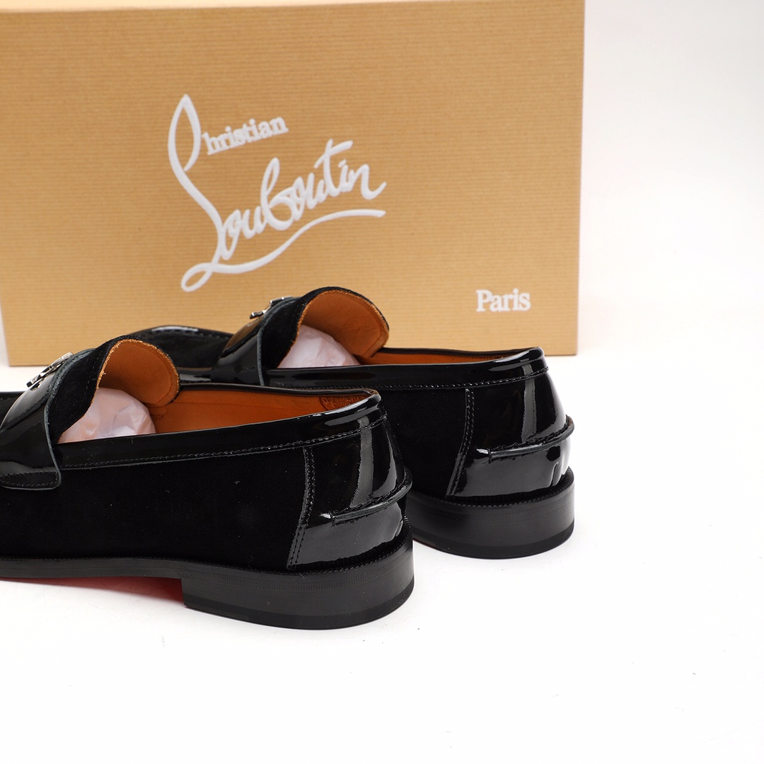 Christian Louboutin Style Leather Men's Shoes Men's Shoes Men's Shoes detail image 7 from source 782746
