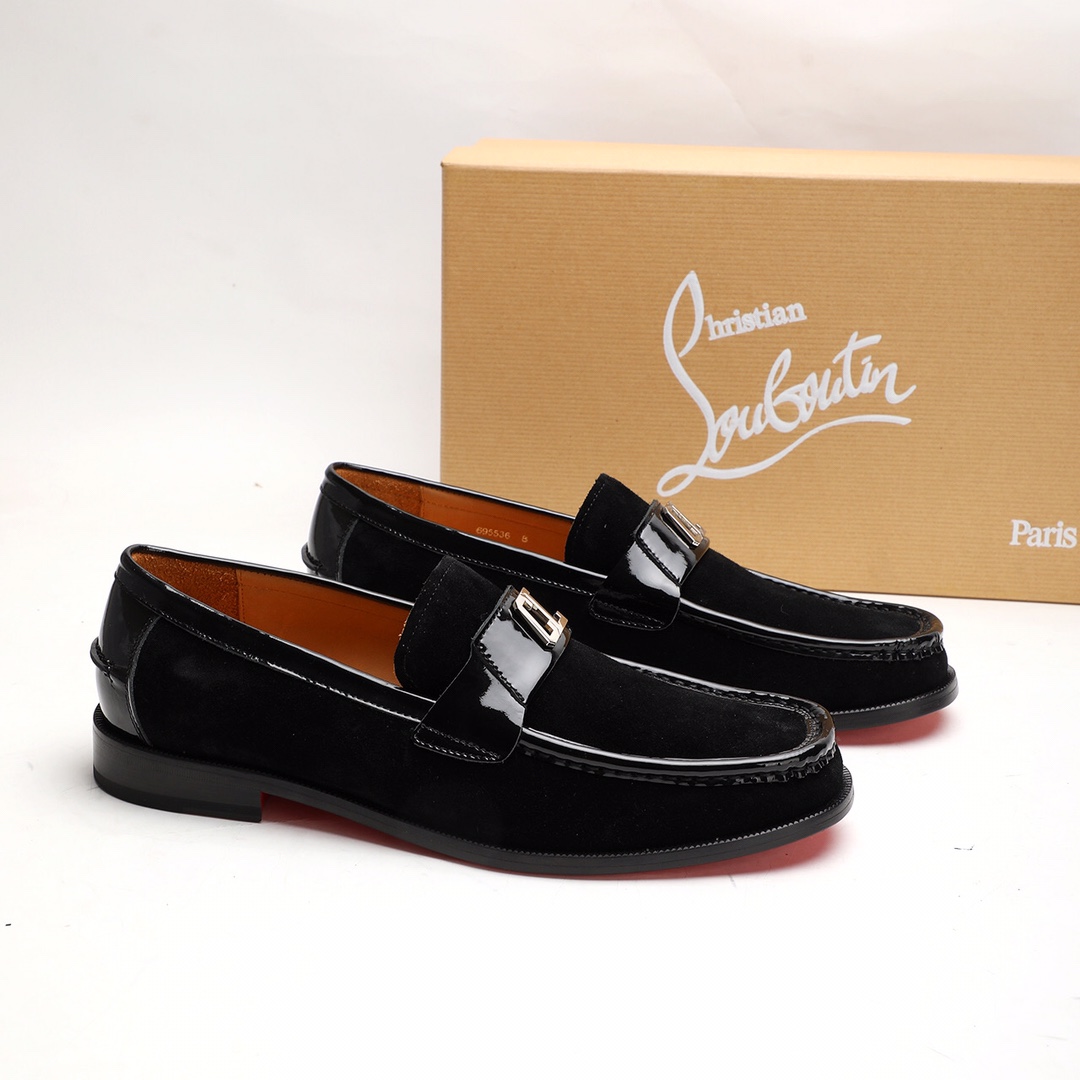 Christian Louboutin（cl男） Style Leather Men's Shoes Lookbook Reference image 2