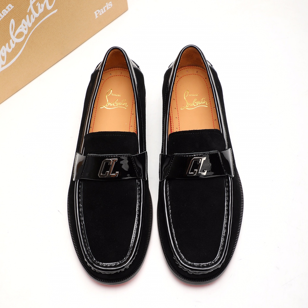 Christian Louboutin（cl男） Style Leather Men's Shoes Lookbook Reference image 1